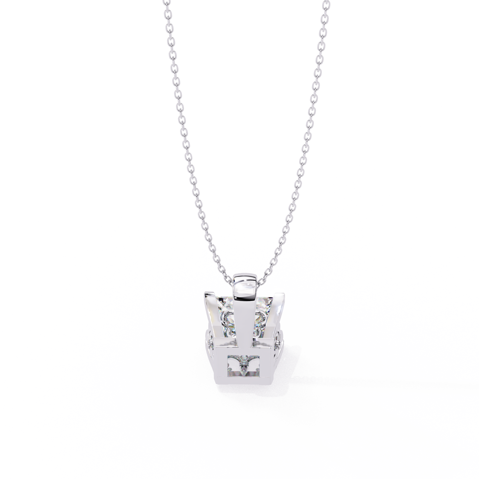 Karine Solitaire Pendant