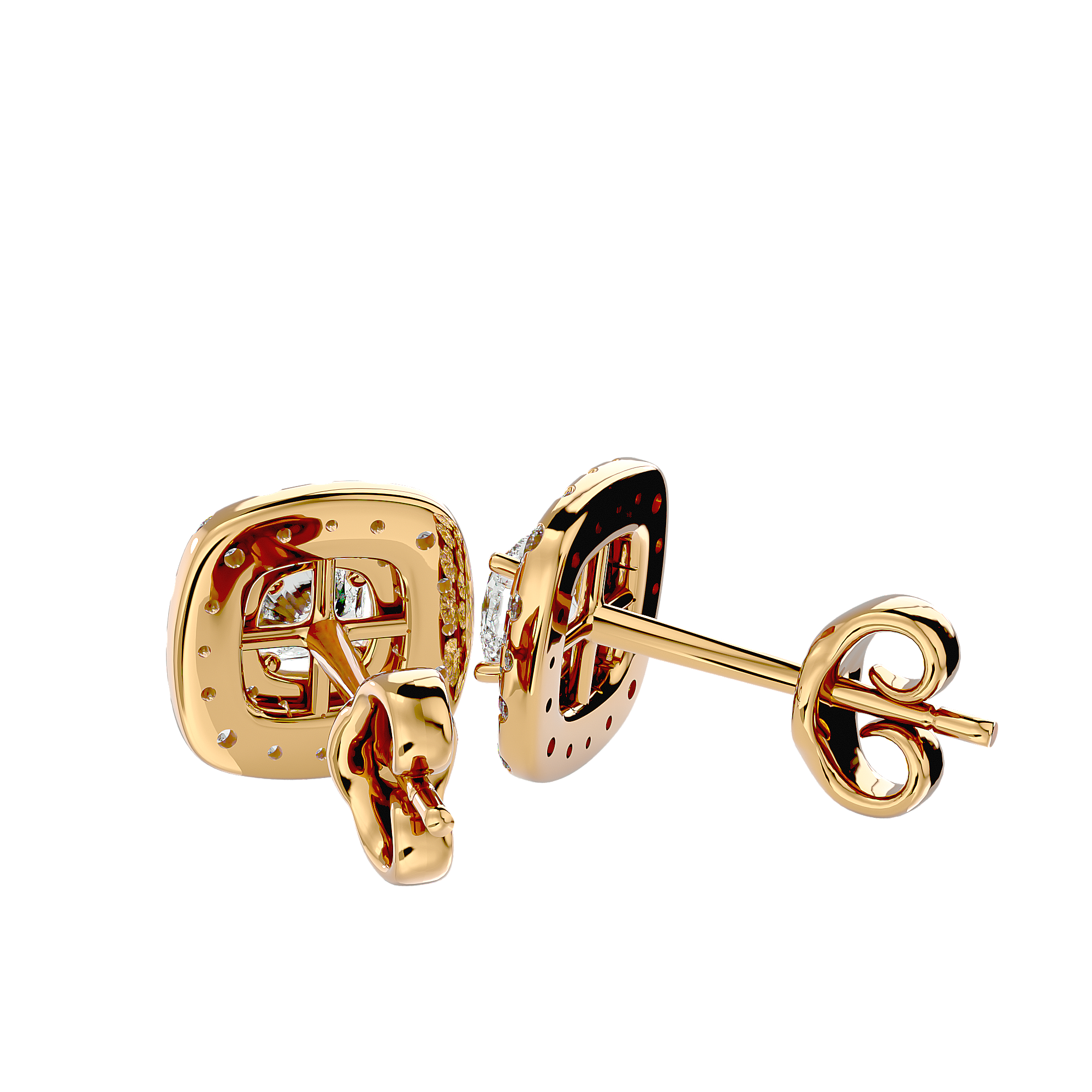 Virginia Solitaire Earring