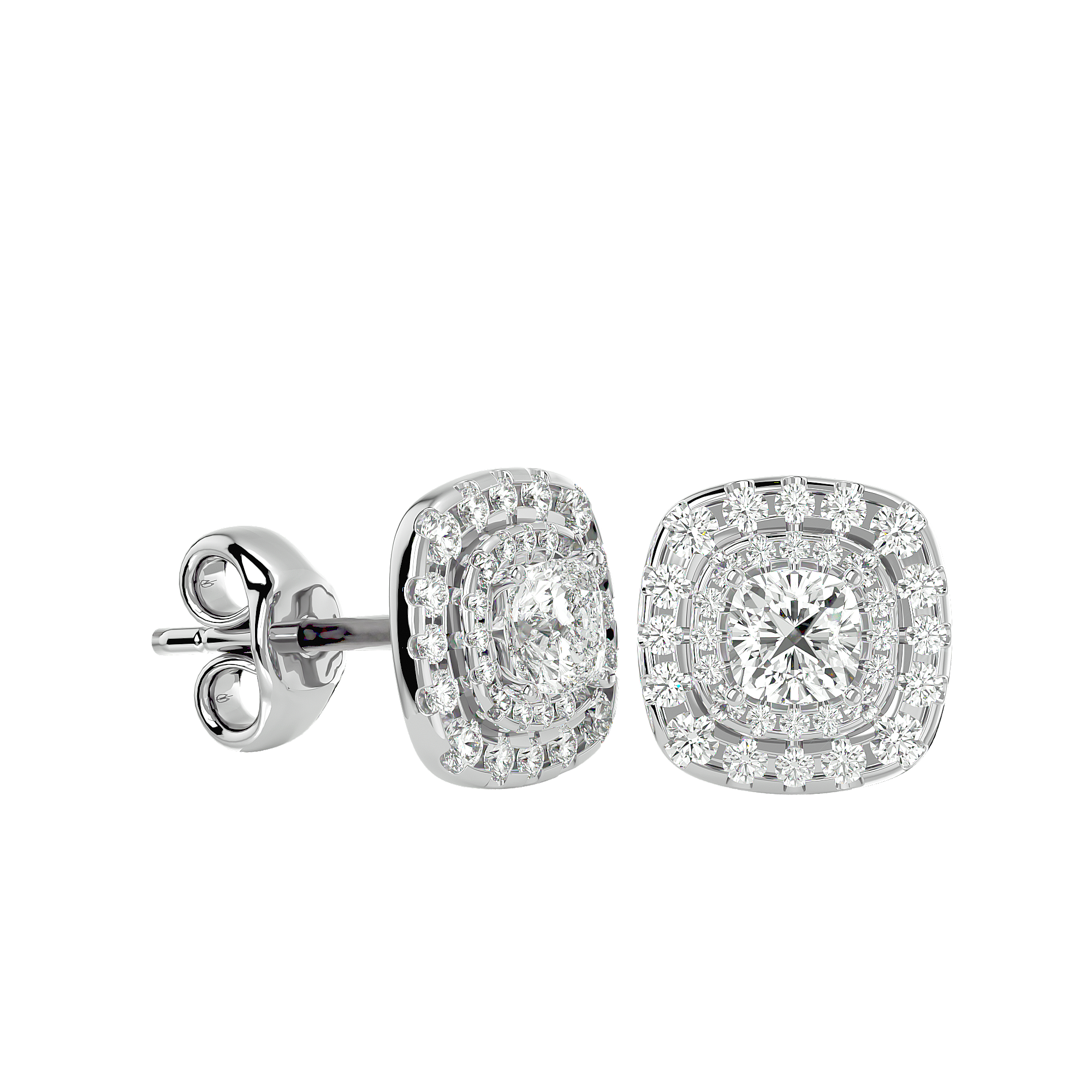 Virginia Solitaire Earring