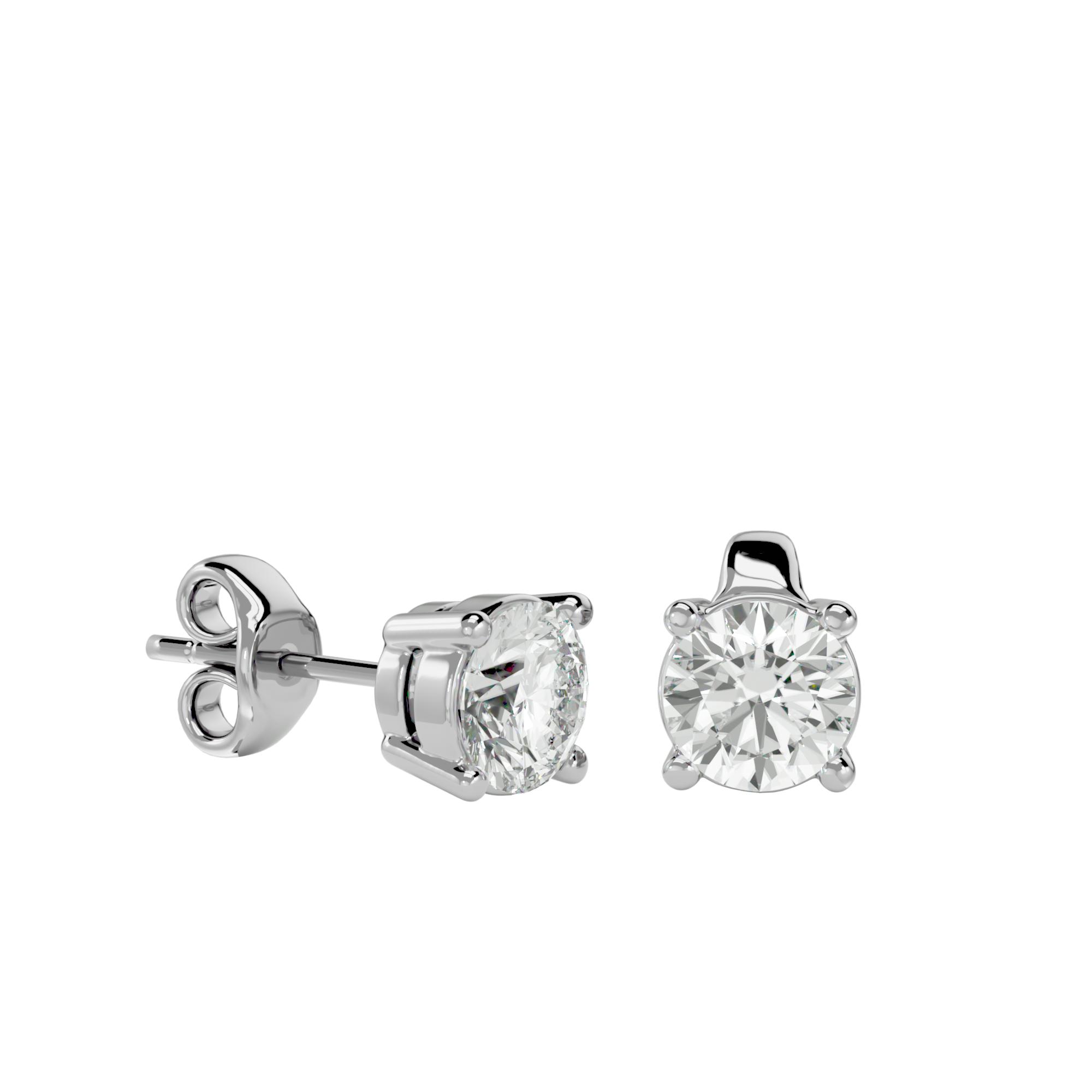 Anna Solitaire Earring