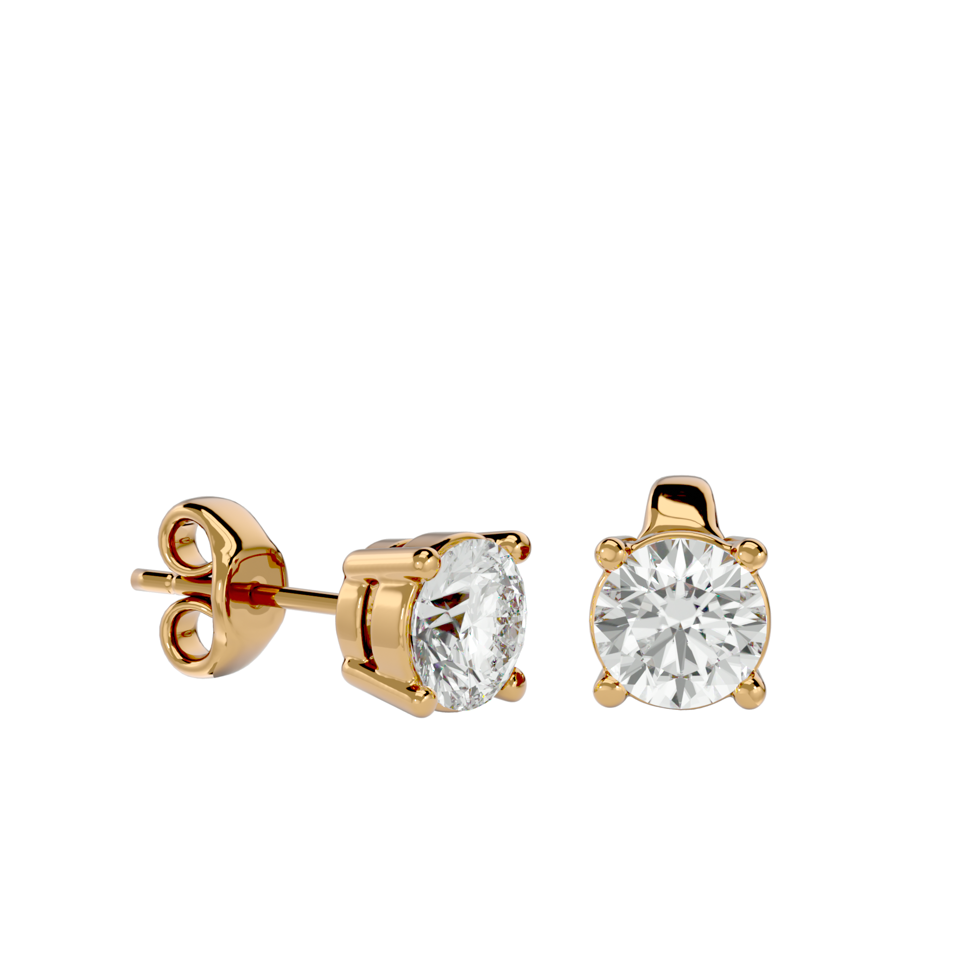 Anna Solitaire Earring