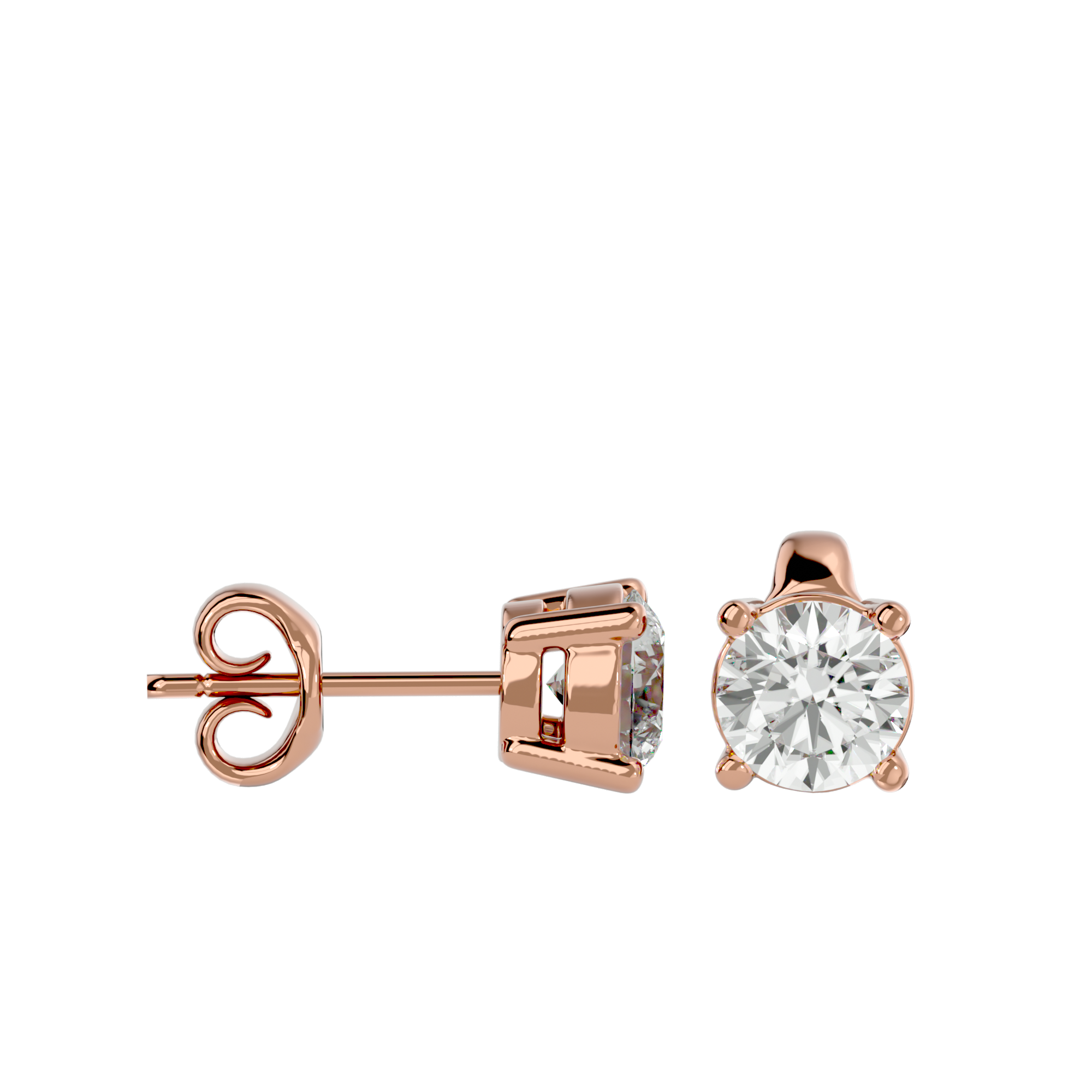 Anna Solitaire Earring