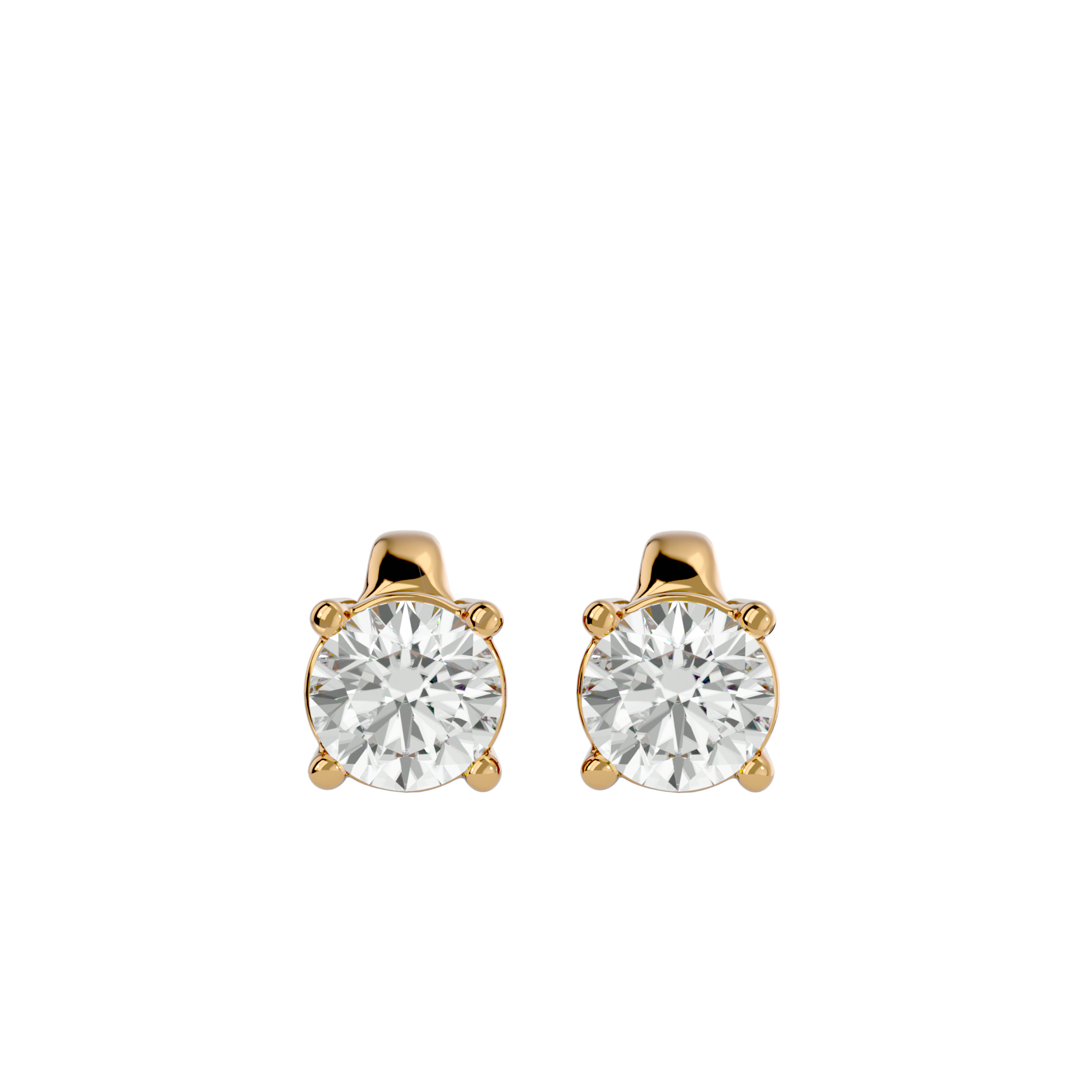 Anna Solitaire Earring